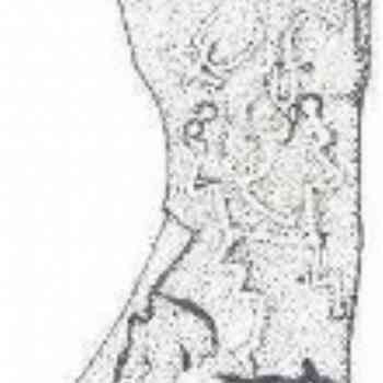 Click para ampliar. Pulsa en el nombre para ver la ficha. Pelayo 14 - Abamia (Corao) estela del dolmen